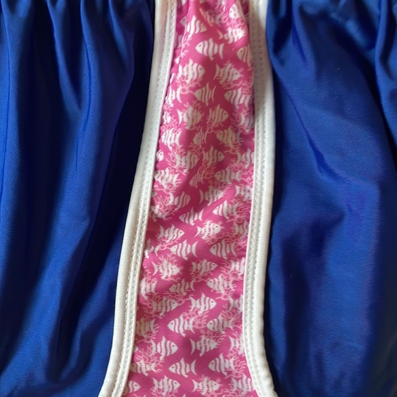 Pink and blue fish shorts from krass&co - Picture 2 of 2